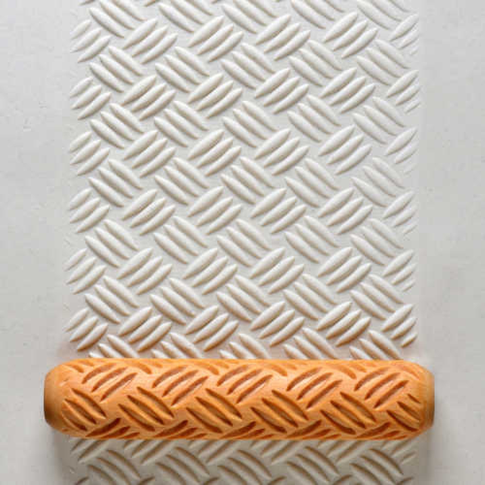 Diagonal Basket Weave Big Hand Roller