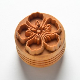 SCXL-023 - Honey Bee Stamp Large Round Stamp by MKM Pottery Tools